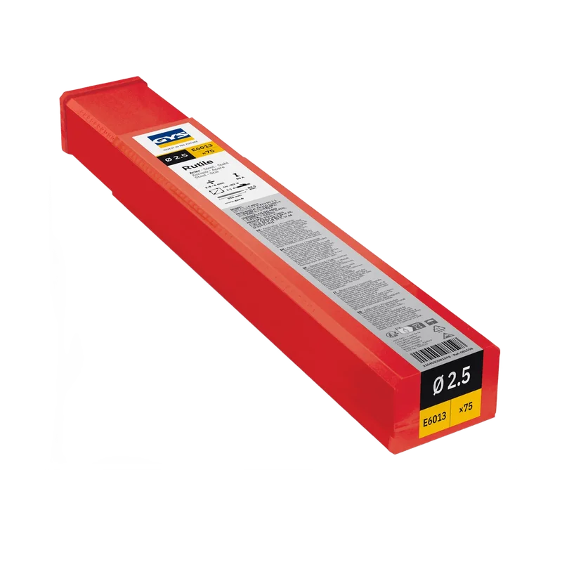 GYS Rutielelektroden E6013, 2,5 mm, 75 stuks